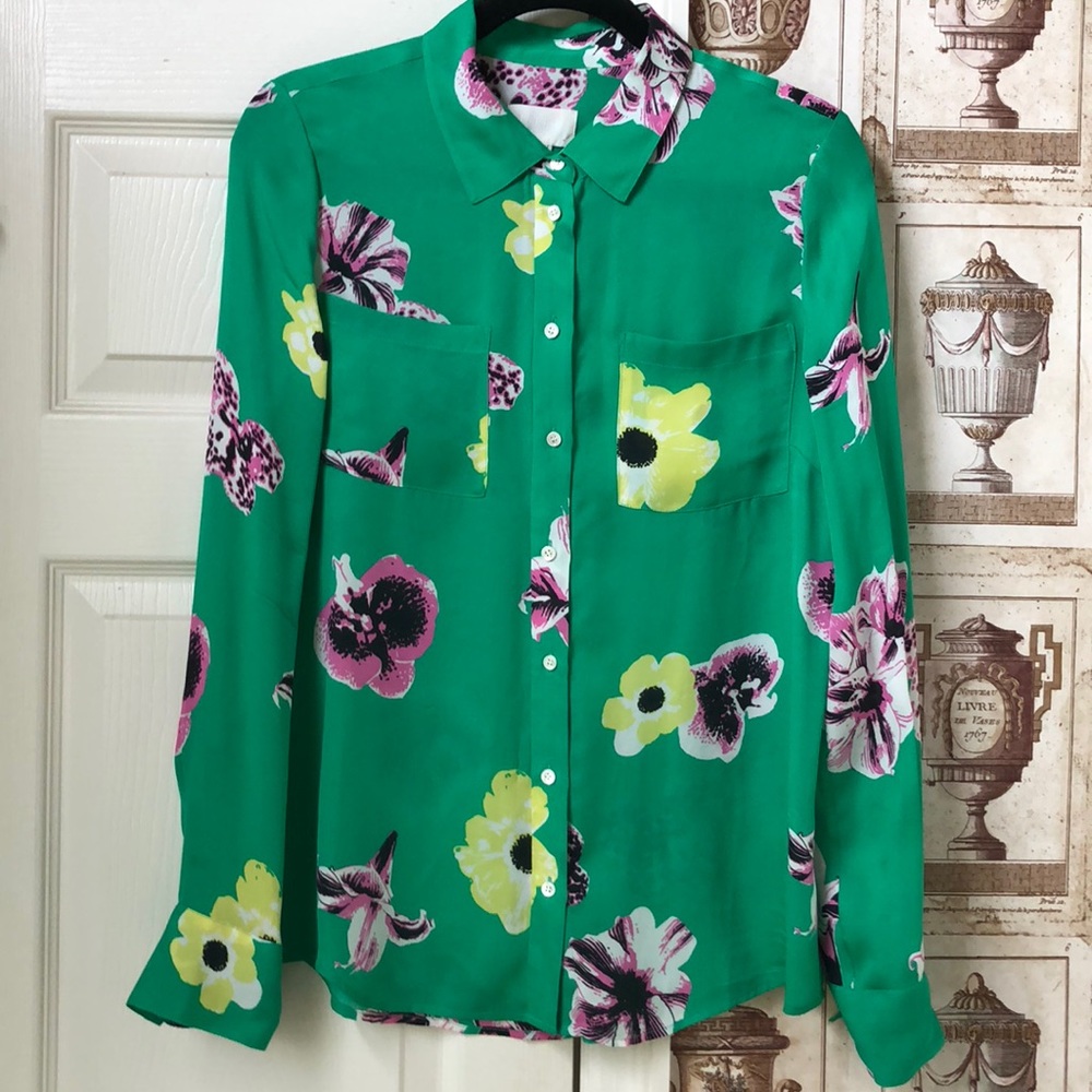 J. Crew Collection Silk Blouse